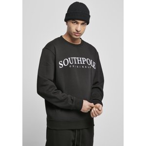Men's Southpole Script 3D Embroidery Sweatshirt - Black