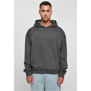 Ultra Heavy Cotton Box Hoody Dark Grey