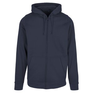 Basic Navy Zipper Hood