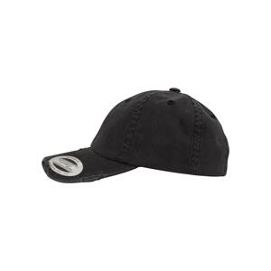 Low Profile Destroyed Cap Black