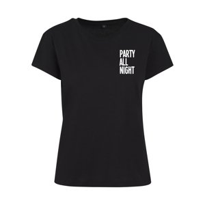 Women's all-night T-shirt black