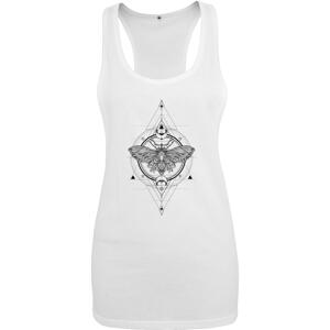 Women's T-shirt against moths white