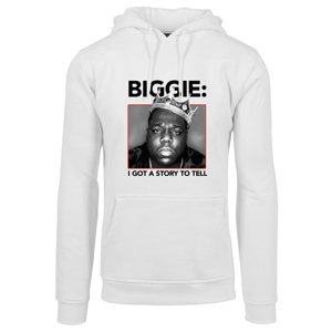 Biggie Crown Hoody White