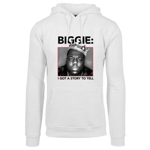 Biggie Crown Hoody White