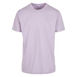 Lilac round neckline T-shirt