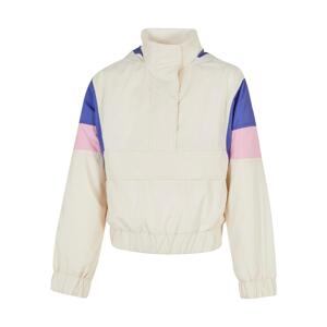 Girls' Light 3-Tone Tug of Choice Jacket White Sand/Purpleday/Girlypink