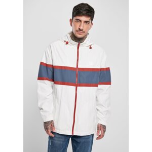 Crinkle Nylon Anorak White