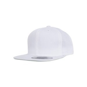 Pro-Style Twill Snapback Youth Cap White