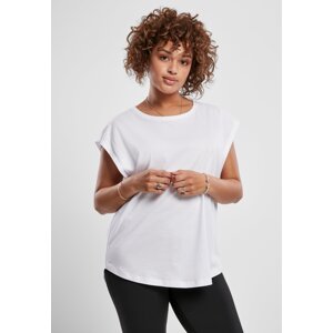 Women's T-shirt Basic Shaped white