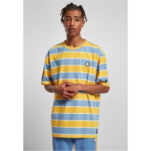 Starter Block Stripes Tee hrznblu/clifrniyllw/whte