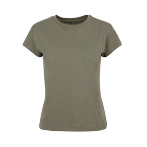 Women's boxing T-shirt olive