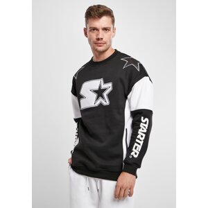 Starter Racing Crewneck Black/White