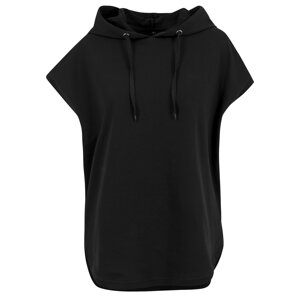 Women's sleeveless sweatshirt black