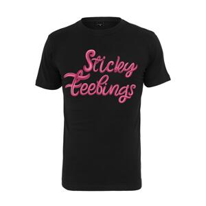 Sticky Feelings Tee Black