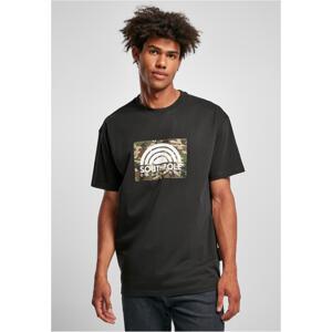 Black T-shirt with Southpole Camo logo