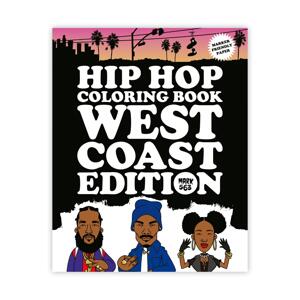 Hip Hop Coloring Pages - West Coast Edition Multicolored