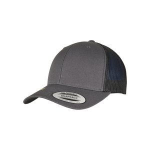 YP CLASSICS RECYCLED RETRO CARGO CAP 2TONE charcoal/black