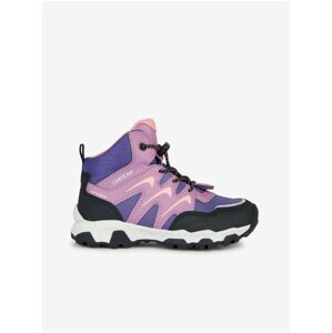 Purple Girls' Outdoor Ankle Boots Geox Magnetar - Girls