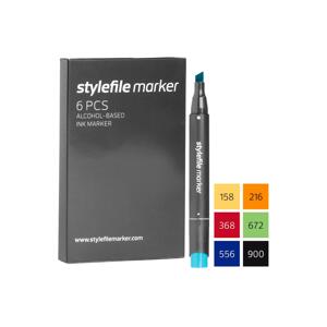 Stylefile Marker Classic 6pcs Starter Kit