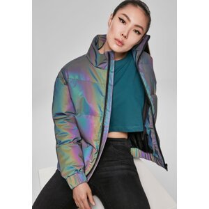 Women's Rainbow Silver Reflective Reflective Jacket