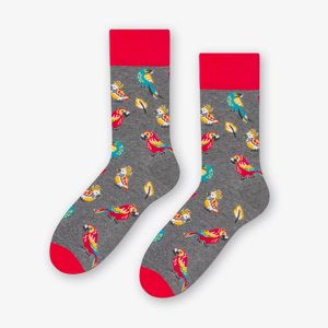 Parrot Socks 079-267 Melange Grey