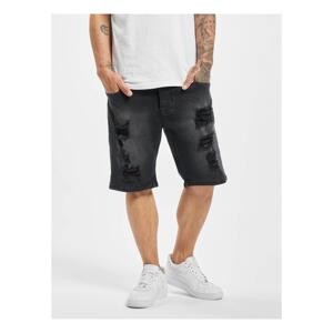 Jim denim shorts black