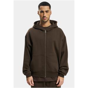 DEF Zipper Hoody Brown