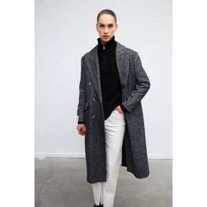 VATKALI Herringbone oversize coat