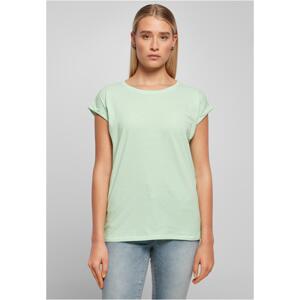 Women's T-shirt with extended shoulder neo mint