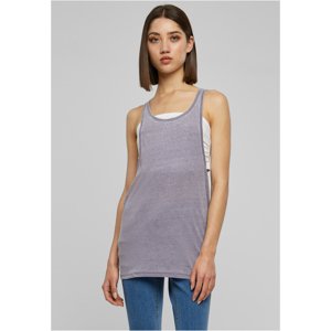 Women's Free Burnout Tank denimblue