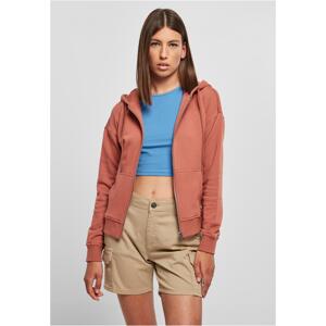 Women's Organic Terracotta Terry Zip Hoody