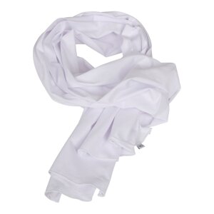 Jersey scarf white