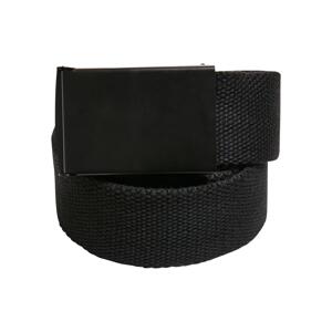Canvas belt black/black