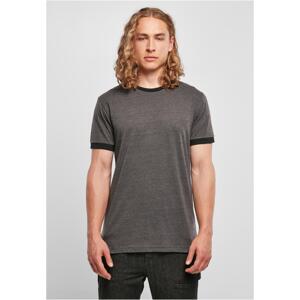 Ringer Tee charcoal/black