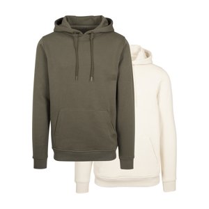 Heavy Hoody 2-Pack olive/sand
