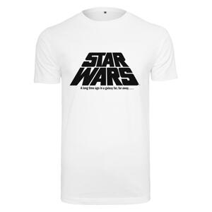 White T-shirt with the original Star Wars logo