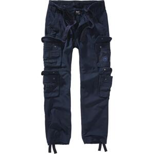 Pure Slim Fit trousers in a navy design