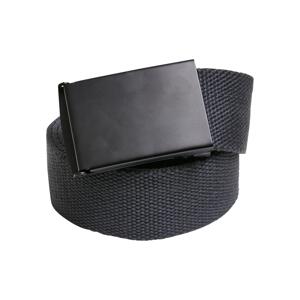 Canvas belt charcoal/black