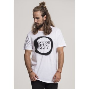 White T-shirt with Swedish House Mafia logo