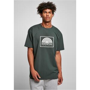 Green T-shirt with Southpole Square logo