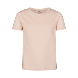 Girls' T-shirt with short sleeves pink