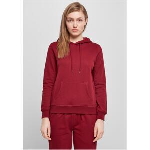 Women's Basic Hoods Burgundy