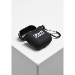 Headphone case with black logo