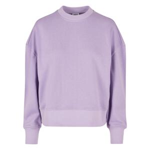 Women's Oversized Terry Crewneck Lilac