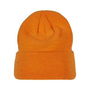 Heavy Knit Beanie - Orange