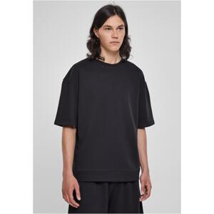 Oversized Short Sleeve Crew Black