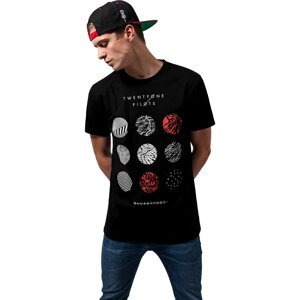 Twenty One Pilots Pattern Circles T-Shirt Black