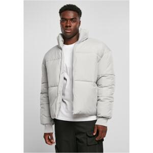 Big Puffer short jacket made of light asphalt