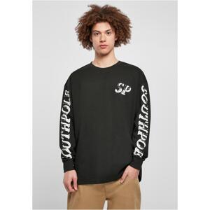 Southpole Script Longsleeve Black