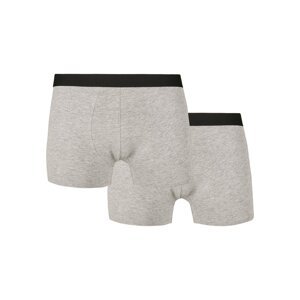 Men's 2-Pack Heather Grey Boxer Shorts